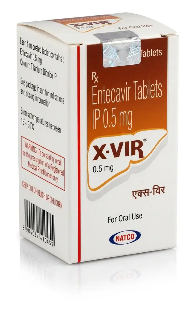 X-VIR® — энтекавир 0,5 мг